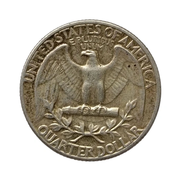 USA Quarter Dollar Silver Coin - 1964