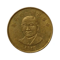 Taiwan 50 Yuan Coin