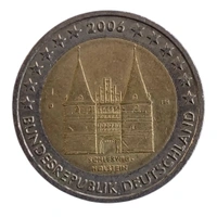 2006 Germany 2 Euro Coin - State of Schleswig-Holstein
