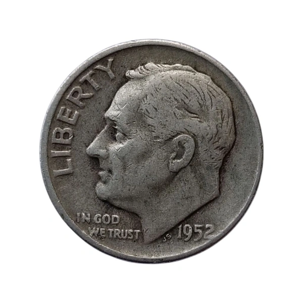 USA 1 Dime Silver Coin - Roosevelt Dime