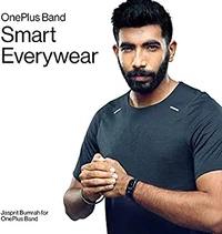 OnePlus Smart Band: 13 Exercise Modes, Blood Oxygen Saturation (SpO2), Heart Rate & Sleep Tracking, 5ATM+Water & Dust Resistant( Android & iOS Compatible) - Black