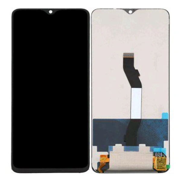 LCD with Touch Screen for Xiaomi Redmi Note 8 Pro - Black (display glass combo folder)