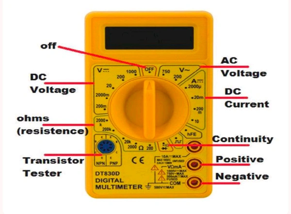 UNITY DT-830D DIGITAL MULTIMETER