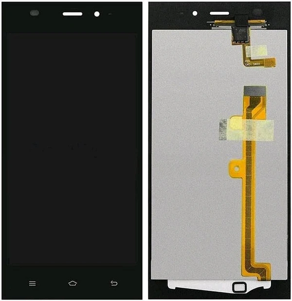 LCD With Touch Screen For Xiaomi Mi 3 - Blue Display Glass Combo Folder