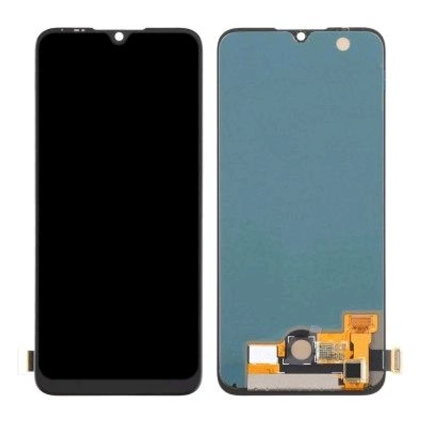 LCD with Touch Screen for Xiaomi Mi A3 - Grey (display glass combo folder)