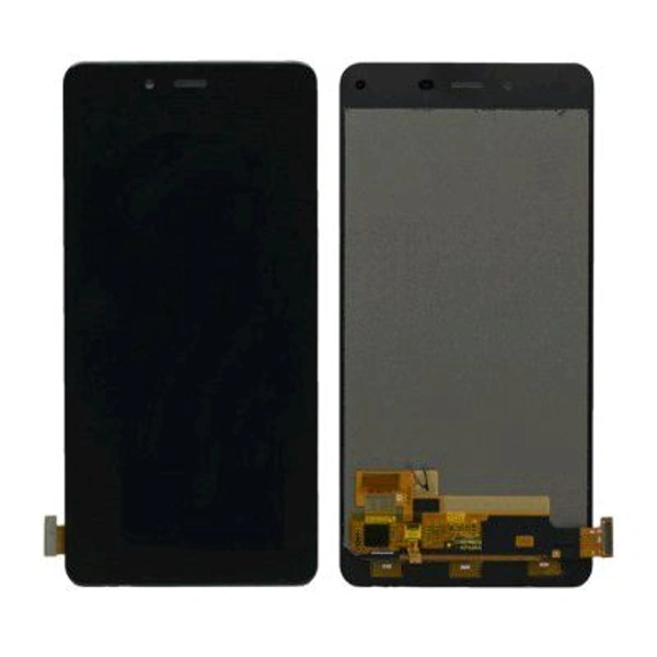 LCD with Touch Screen for OnePlus X - Black (display glass combo folder)