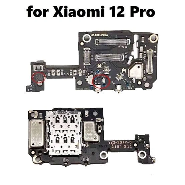 Xiaomi 12 Pro SIM Card Reader Board