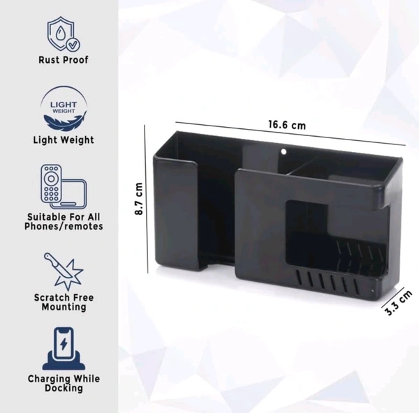2 in 1 Mobile And Remote Holder Wall Stand