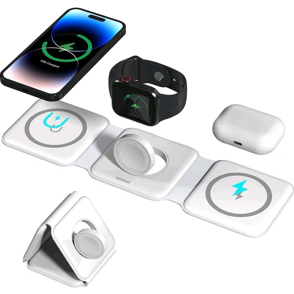 3 in 1 Foldable Magnetic Wireless Charger
