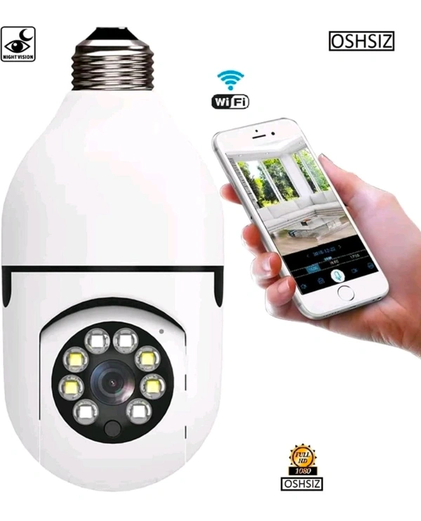 Bulb Shape Wifi Camera