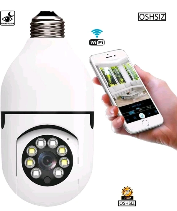Bulb Shape Wifi Camera
