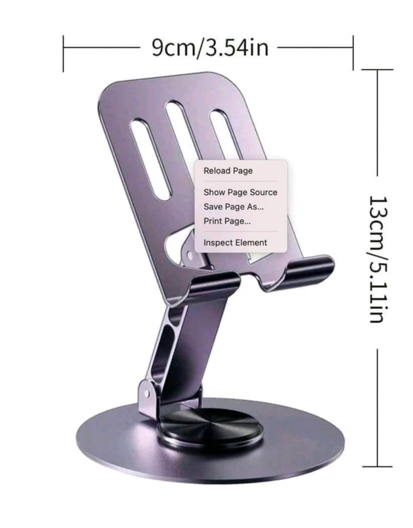 Desktop Metal Mobile Stand