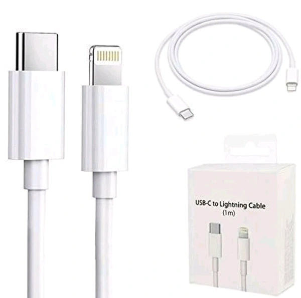 iFone 14 Og (C to Lightning) Cable - 5m, White