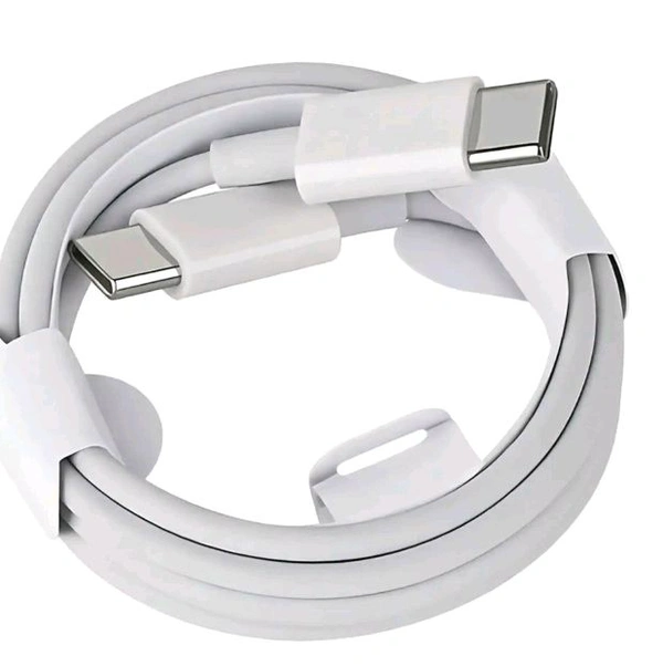 C to C Cable - White