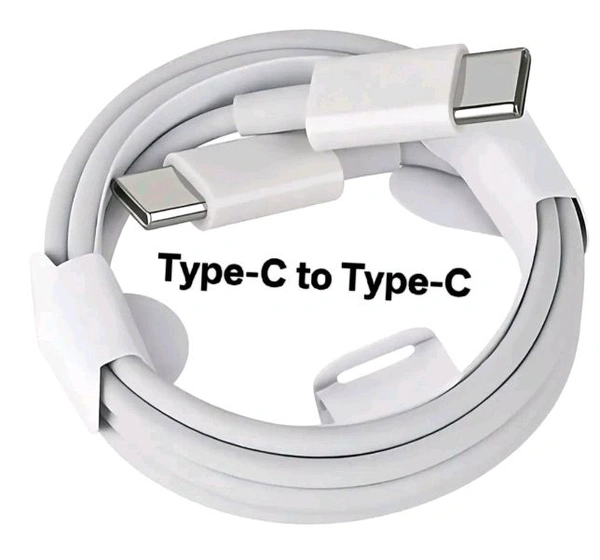 C to C Cable - White