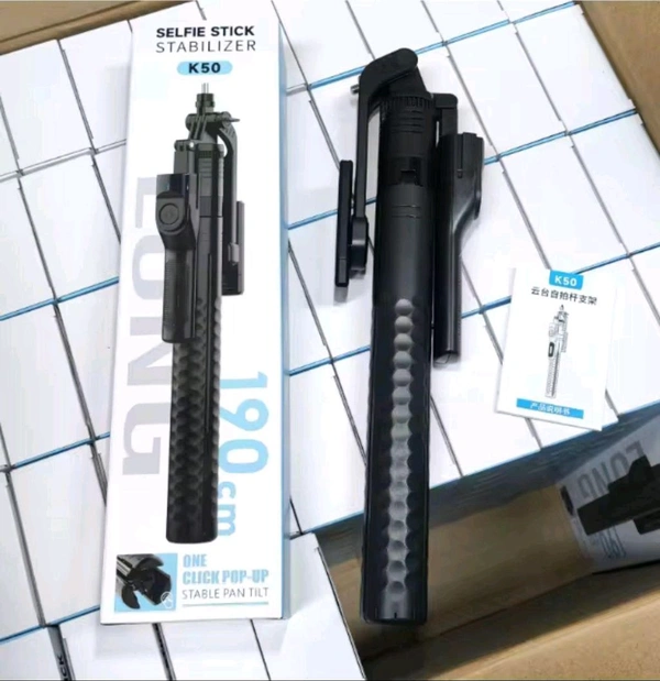 K50 Selfie Stick Gimbel - Black