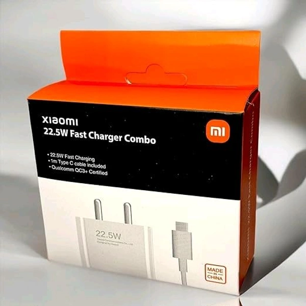 M.i. 22.5w Fast Charger With Data Cable