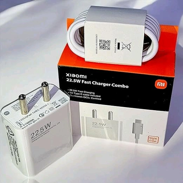 M.i. 22.5w Fast Charger With Data Cable