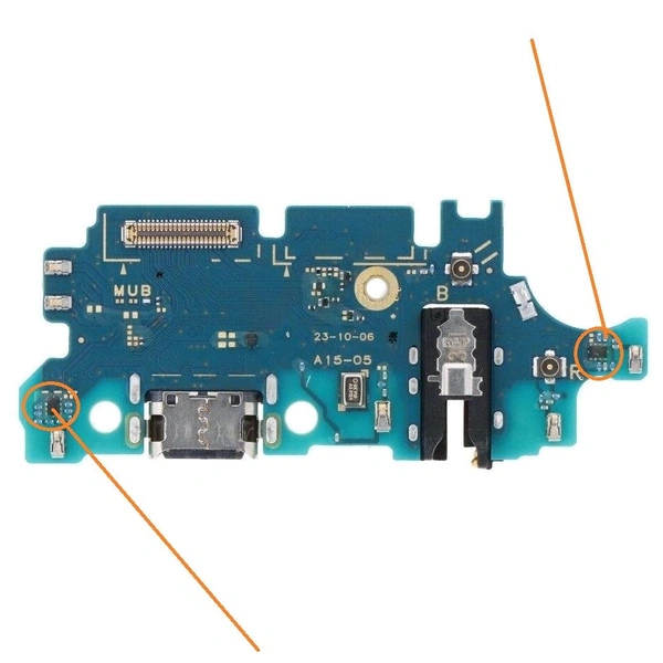 Charging Port PCB Board Flex For Samsung A15 5G