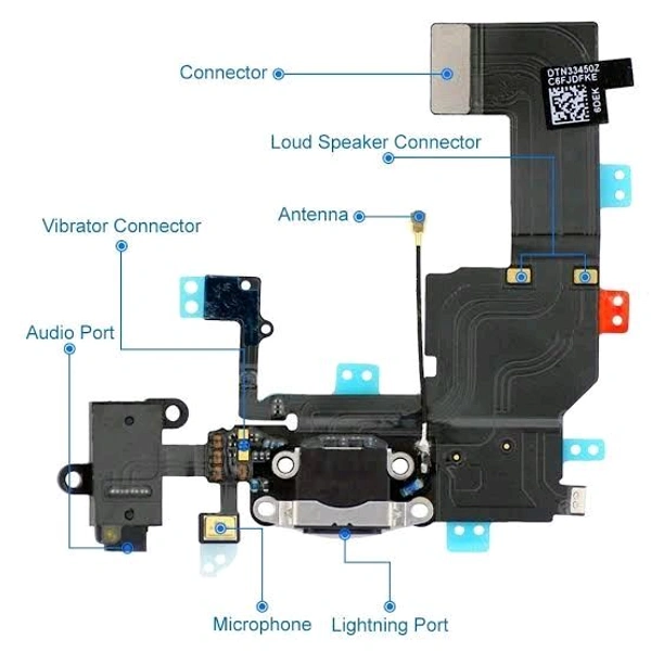 Charging Port / PCB CC Board For Apple iPhone 5C