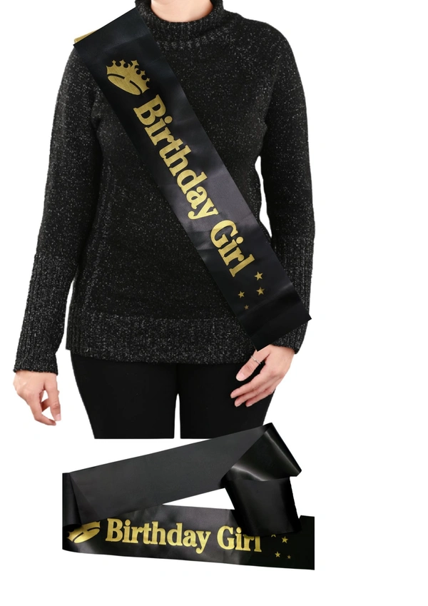 Birthday Girl Sash