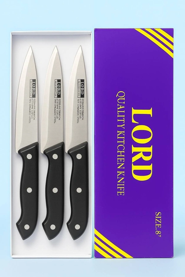 Lords Professional Chef Vegetable Knife 8 INCHES Steel Knife