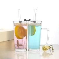 Glass Tumbler with Handle