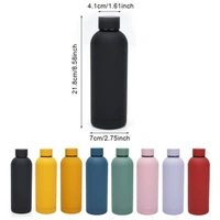Outdoor Sports 500ML Vacuum Flask Portable Bottle Stainless Steel Insulated Cup Insulation Cups for Office Drinkware Supplies