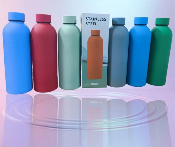 Outdoor Sports 500ML Vacuum Flask Portable Bottle Stainless Steel Insulated Cup Insulation Cups for Office Drinkware Supplies