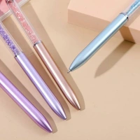 Fancy Crystal Pen Set for Students Gift Multicolor Cute Stationary Easy Writing for All Ages Groups All Gender 