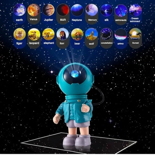 16-in-1 Astranaut Robot Projector, Planets and Galaxy Projection
