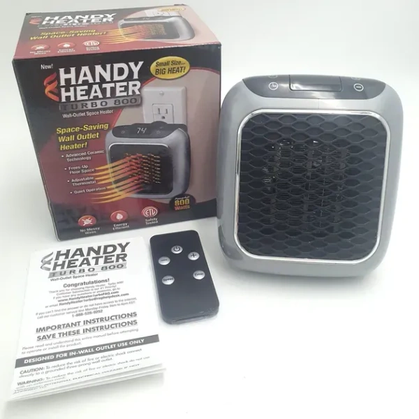 800W Wall-Mounted Electric Convector Heater – Silent Infrared Fan Stove for Bathroom, Bedroom & Greenhouse | Energy-Saving Small Indoor Room Heater 220V