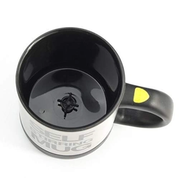 Self Stirring Coffee Mug Cup -Funny Electric Stainless Steel Automatic Self Mixing&Spinning Home Office Travel Mixer Cup Best Cute Christmas Birthday Gift Idea for Men Women Kids