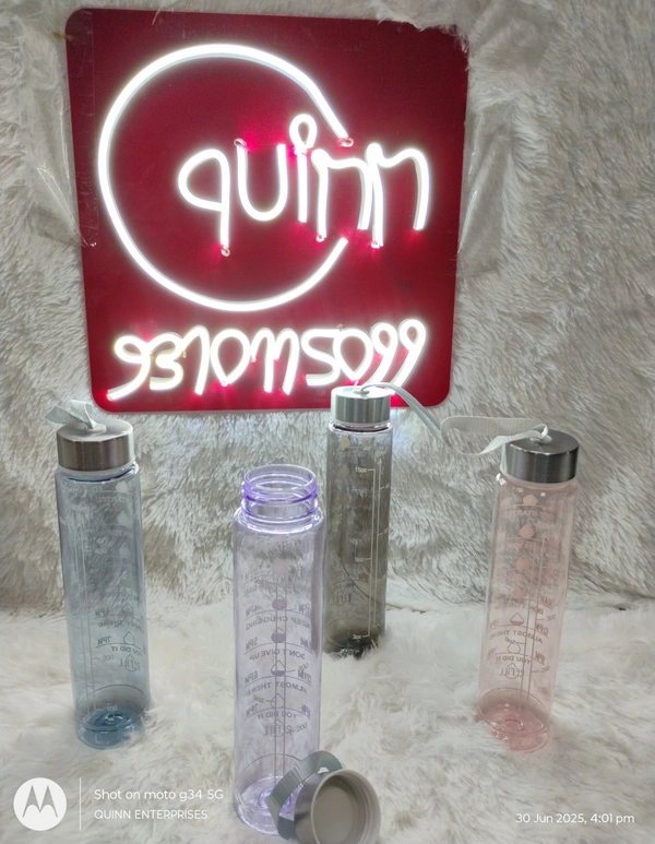 300ml Capacity, Airtight & Spill-Proof 100% Recyclable Plastic, Sports, Gym (Multicolor)