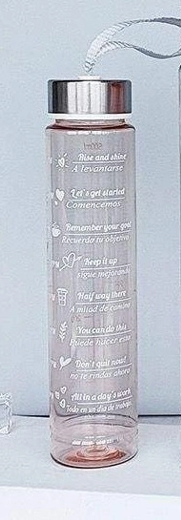 300ml Capacity, Airtight & Spill-Proof 100% Recyclable Plastic, Sports, Gym (Multicolor)