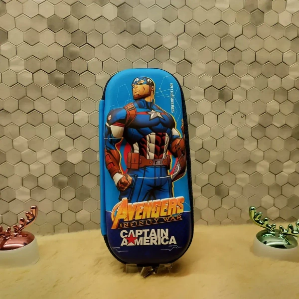 Blister Pen-Pencil Box Marvels Case With With 3d Animation Printed 