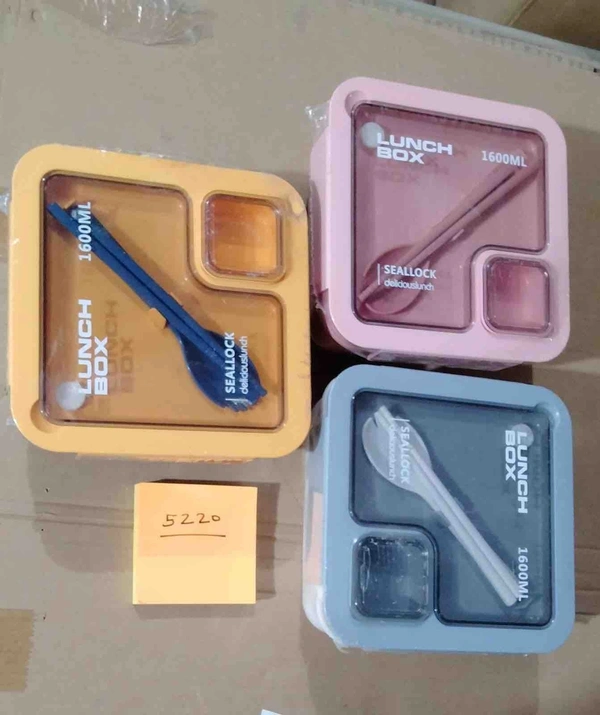 1600 ml Leakproof Food Storage Containers,Food Storage Containers for Adults - Lunch Organizer Box with Multiple Compartments Leakproof Design for Kids, Adults