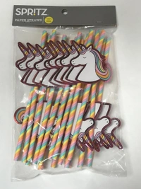 Birthday Party Fancy Straw 20PC