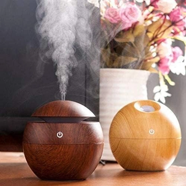  Wooden Cool Mist Humidifiers Aroma Diffuser 