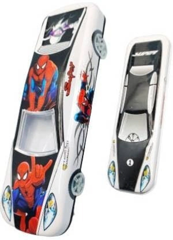 Car Look Pencil Box Car Pencil Box Super Quality Metal Pencil Boxes Art Metal Pencil Boxes (Set of 1 )