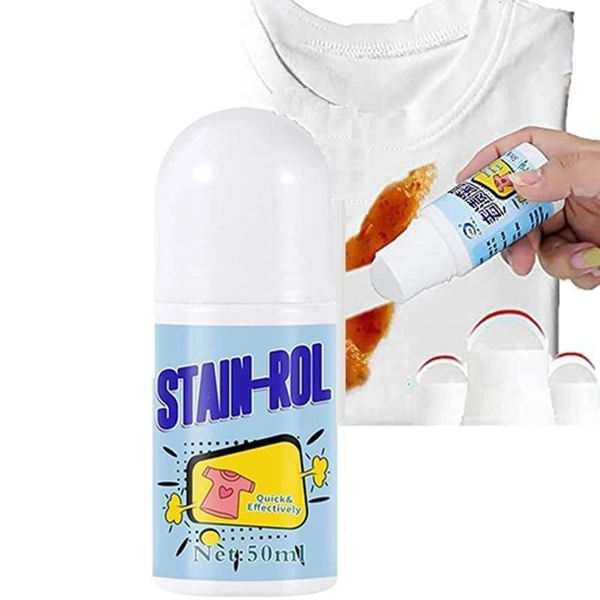 Stain Remover for Clothes | Multi-Purpose Roll Bead Fabric Clothes Stain Remover Pan |Stain Remover for Cotton, Linen, Polyester, Blended Fabric, Denim, Down Jacket etc.