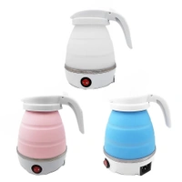  Electric Hot Water Kettle (600-Watt) Portable kettle for Picnic|Foldable Kettle for Hot water For instant Tea & Coffee Maker