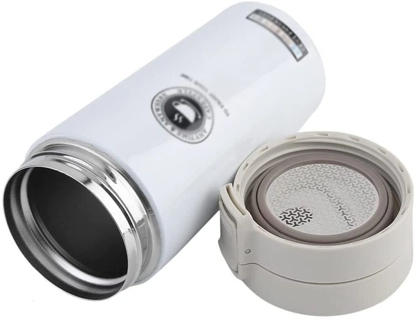 380ml Stainless Steel Insulated Coffee Mug with Smart  Display - Leak-Proof, Vacuum-Sealed Travel Mug