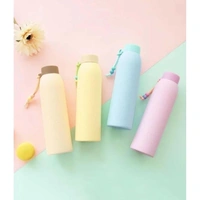 Glass Silicone Water Bottle – Leak Proof, BPA Free, Non-Toxic, Reusable & Foldable Water Bottle for Office, Gym, School, Travel & Outdoors Brand: NeonMicro