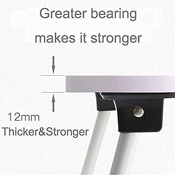 Multi-Purpose Print Laptop Table with Dock Stand, Study Table, Bed Table, Foldable and Portable Table