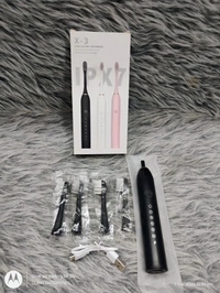 Sonic X3 electrical toothbrush for adults with 6 operating modes, with extra heads