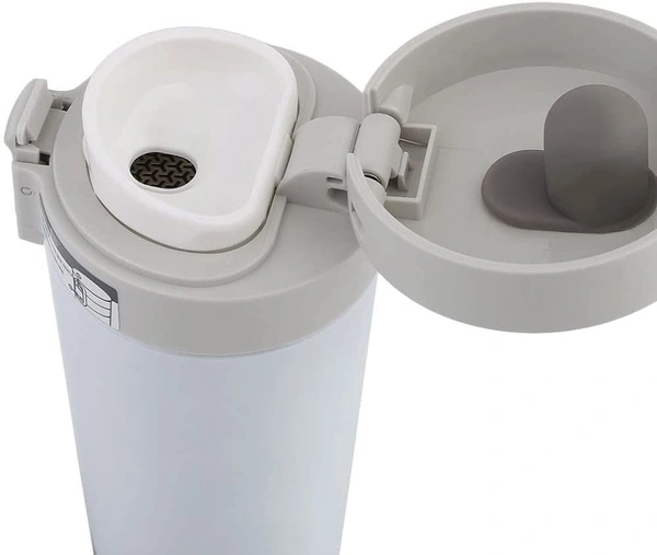 380ml Stainless Steel Insulated Coffee Mug with Smart  Display - Leak-Proof, Vacuum-Sealed Travel Mug