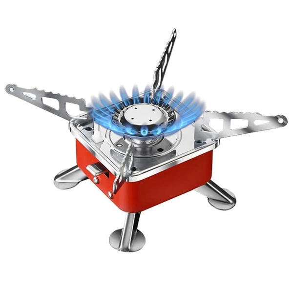 Portable mini gas stove for camping, travelling, Small Travel Camping Gas Stove Foldable, Outdoor Tracking, picnic Gas Burner Stove