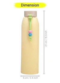 Glass Silicone Water Bottle – Leak Proof, BPA Free, Non-Toxic, Reusable & Foldable Water Bottle for Office, Gym, School, Travel & Outdoors Brand: NeonMicro