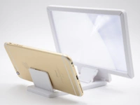 Universal Mobile Phone Screen Magnifier & 3D Enlarge Stand to Increase Screen Size Upto 3X